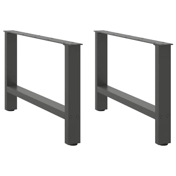 vidaXL kohvilaua jalad, antratsiithall, 2 tk, 70 x (42-43) cm, teras
