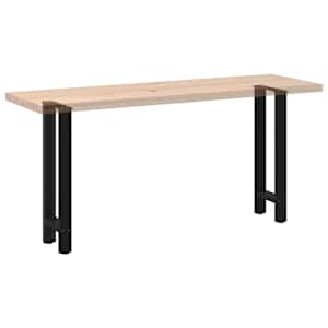 Nohy konzolového stolku černé 2 ks 38 x (72-73) cm ocelové - obrázek 8