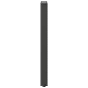 Nohy konzolového stolku antracitové 2 ks 38 x (72-73) cm ocelové - obrázek 6