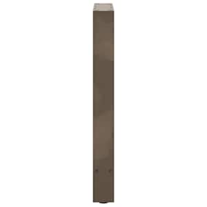 Nohy k jídelnímu stolu z přírodní oceli 2 ks 60 x (72-73) cm ocel - obrázek 6