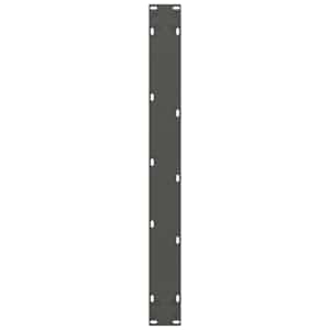 Nohy k jídelnímu stolu antracitové 2 ks 80 x (72-73) cm ocelové - obrázek 7