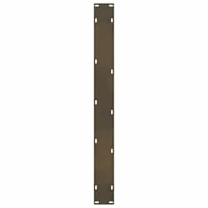 Nohy k jídelnímu stolu z přírodní oceli 2 ks 80 x (72-73) cm ocel - obrázek 7