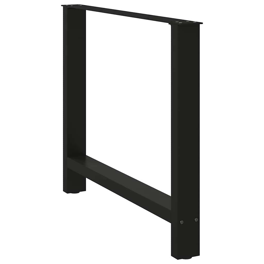 vidaXL Eettafelpoten 2 st 90x(72-73) cm staal zwart, foto 4