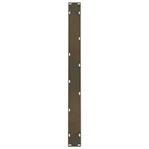 Nohy k jídelnímu stolu z přírodní oceli 2 ks 90 x (72-73) cm ocel - obrázek 7