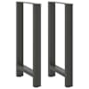 vidaXL baarilaua jalad, antratsiithall, 2 tk, 40 x (90-91) cm, teras