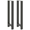 vidaXL baarilaua jalad, antratsiithall, 2 tk, 40 x (110-111) cm, teras
