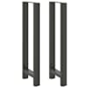 vidaXL baarilaua jalad, antratsiithall, 2 tk, 50 x (110-111) cm, teras