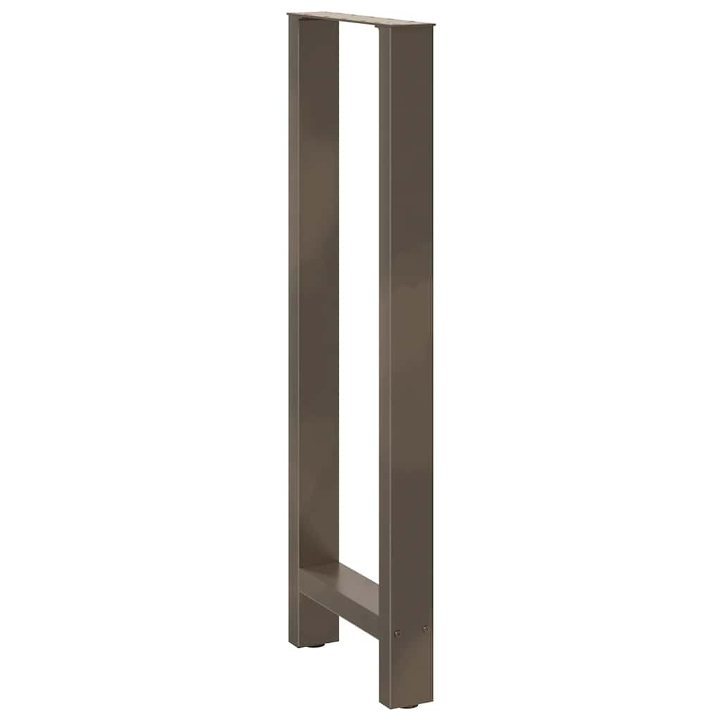vidaXL Bartafelpoten 2 st 50x(110-111) cm staal naturel, foto 4