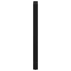 Nohy barového stolu černé 2 ks 60 x (110-111) cm ocelové - obrázek 6
