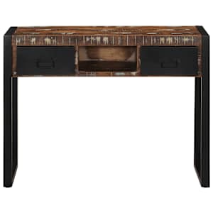 Konzolový stolek vícebarevné 100x35x75 cm recyklované dřevo - obrázek 2