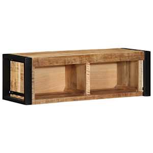 vidaXL telerikapp 80x30x25 cm t&auml;ispuidust mango