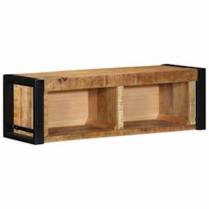 TV skříňka 80x30x25 cm masivní hrubý mangovník - obrázek 10