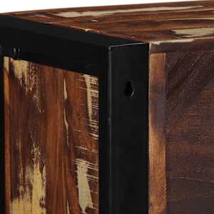TV skříňka vícebarevné 80x30x25 cm recyklované dřevo - obrázek 7