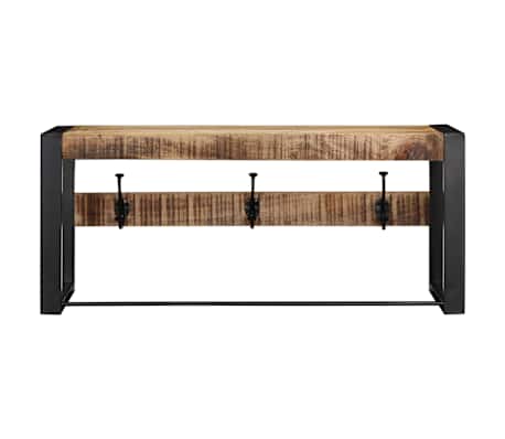 vidaXL Ve&scaron;iak na kab&aacute;ty 80x35x35 cm Mas&iacute;vne mango z hrub&eacute;ho dreva