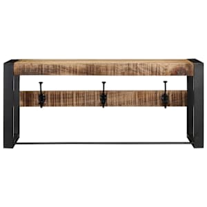vidaXL Ve&scaron;iak na kab&aacute;ty 80x35x35 cm Mas&iacute;vne mango z hrub&eacute;ho dreva
