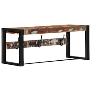 Věšák na kabáty vícebarevné 80x35x35 cm recyklované dřevo - obrázek 10