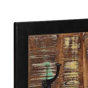 Věšák na kabáty vícebarevné 40x2x80 cm recyklované dřevo - obrázek 5