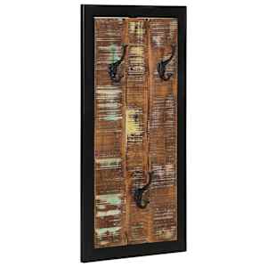 Věšák na kabáty vícebarevné 40x2x80 cm recyklované dřevo - obrázek 10