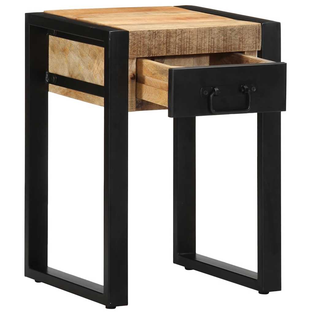 Thumbnail - vidaXL Beistelltisch 35x35x50 cm Raues Massivholz Mango