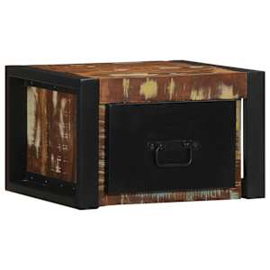 Noční skříňka Multicolour 40x35x25 cm Masivní dřevo Reclaimed - obrázek 4