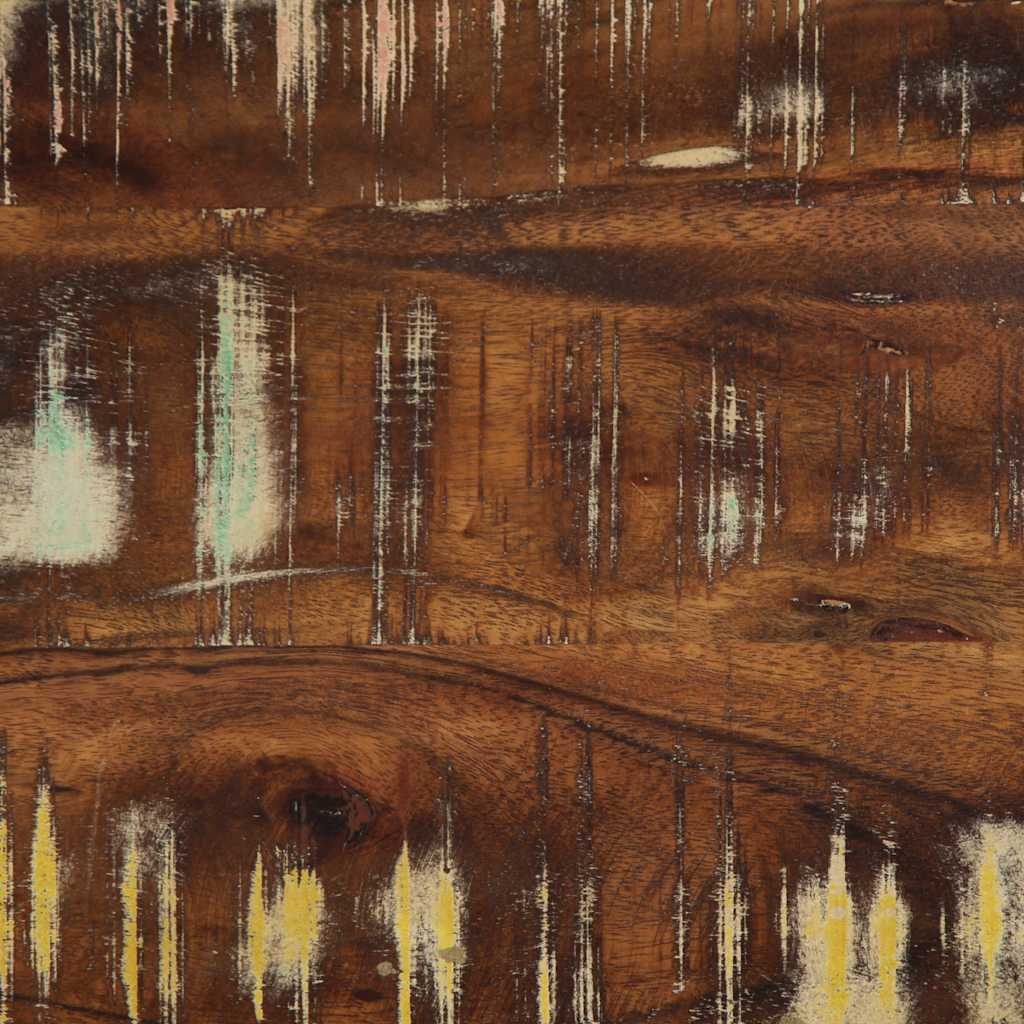 Nachtkastje 40x35x40 cm massief gerecycled hout meerkleurig image 13