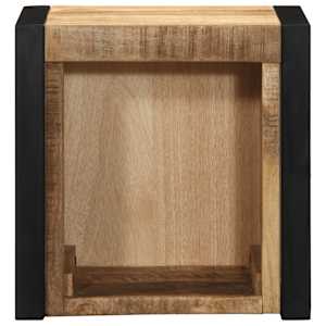 Noční stolky 2 ks 40x35x40 cm hrubý mangovník - obrázek 5