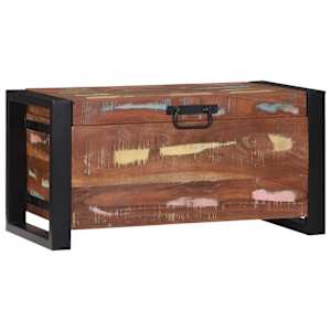 Úložné truhly 60 x 30 x 30 cm Masivní recyklované dřevo - obrázek 4