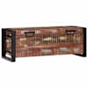 vidaXL Hoidukirstud Mitmev&auml;rviline 80 x 30 x 30 cm Taastatud puit