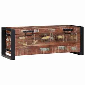 Úložné truhly 80 x 30 x 30 cm Masivní recyklované dřevo - obrázek 1