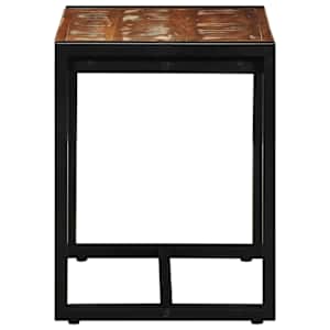 Lavice vícebarevná 60 x 35 x 45 cm masivní dřevo recyklované - obrázek 5