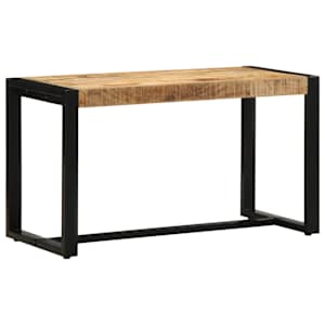 Lavice 80x35x45 cm Masivní surové dřevo Mango - obrázek 2