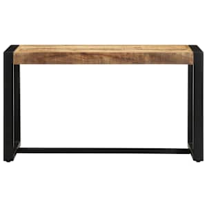 Lavice 80x35x45 cm Masivní surové dřevo Mango - obrázek 4