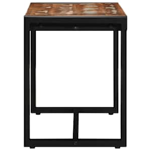 Lavice Multicolour 80x35x45 cm Masivní dřevo Reclaimed - obrázek 5