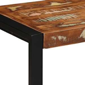Lavice Multicolour 80x35x45 cm Masivní dřevo Reclaimed - obrázek 6