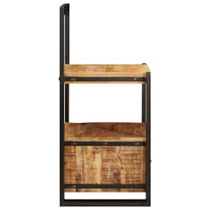 Stojan na oblečení Hnědá 40 x 40 x 90 cm Masivní mangové dřevo - obrázek 6