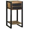 vidaXL Otsalaud Pruun 40 x 40 x 80 cm Tugev mango puu