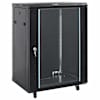 vidaXL 15U serverikapp, 19" IP20, must, 60 x 45 x 86 cm