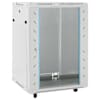 vidaXL 15U serverikapp, 19" IP20, hall, 60 x 45 x 86 cm