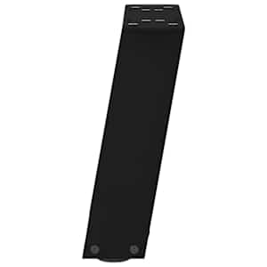 Nohy konferenčního stolku ve tvaru U, 2 ks, černé, 30 x (30-31) cm, ocel - obrázek 6