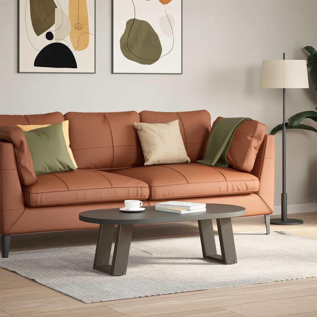 Thumbnail - vidaXL Couchtischbeine U-Form 2 Stk. Naturstahl 30x(30-31) cm Stahl