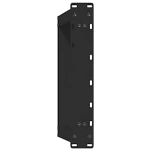 Nohy konferenčního stolku ve tvaru U, 2 ks, černé, 40 x (30-31) cm, ocel - obrázek 7
