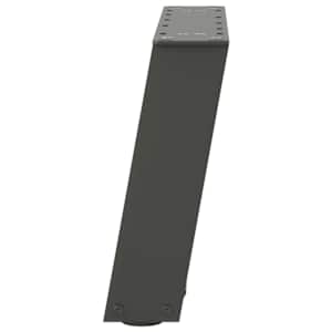 Nohy konferenčního stolku ve tvaru U 2 ks antracitové 40 x (30-31) cm ocelové - obrázek 6