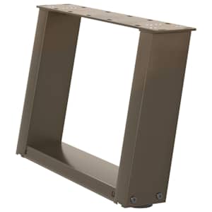 Nohy konferenčního stolku ve tvaru U 2 ks přírodní ocel 40 x (30-31) cm ocel - obrázek 4