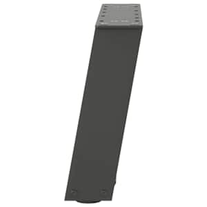Nohy konferenčního stolku ve tvaru U 2 ks antracitové 50 x (30-31) cm ocelové - obrázek 6