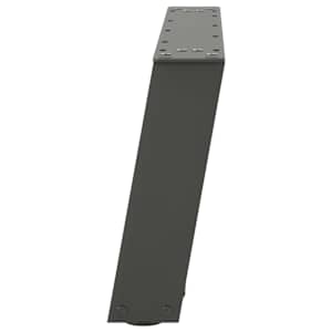Nohy konferenčního stolku ve tvaru U 2 ks antracitové 70 x (30-31) cm ocelové - obrázek 6