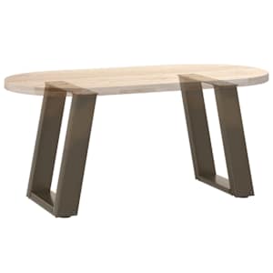 Nohy konferenčního stolku ve tvaru U, 2 ks, přírodní ocel, 28 x (42-43) cm, ocel - obrázek 8