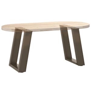Nohy konferenčního stolku ve tvaru U 2 ks přírodní ocel 38 x (42-43) cm ocel - obrázek 8