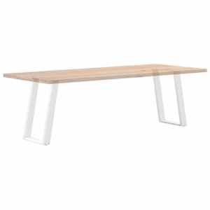 Nohy k jídelnímu stolu ve tvaru U, 2 ks, bílé, 50 x (72-73) cm, ocel - obrázek 8