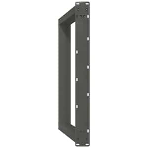 Nohy k jídelnímu stolu ve tvaru U, 2 ks, antracitové, 70 x (72-73) cm, ocel - obrázek 7