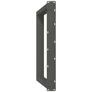 Nohy k jídelnímu stolu ve tvaru U, 2 ks, antracitové, 80 x (72-73) cm, ocel - obrázek 7